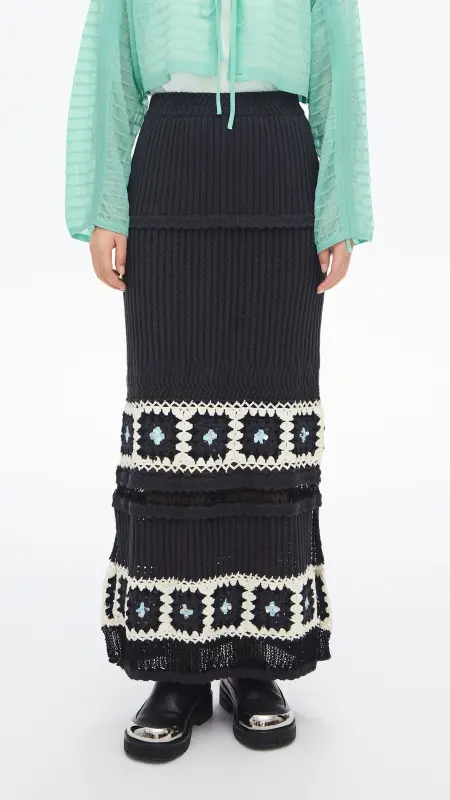 Beaded Knit Skirt online